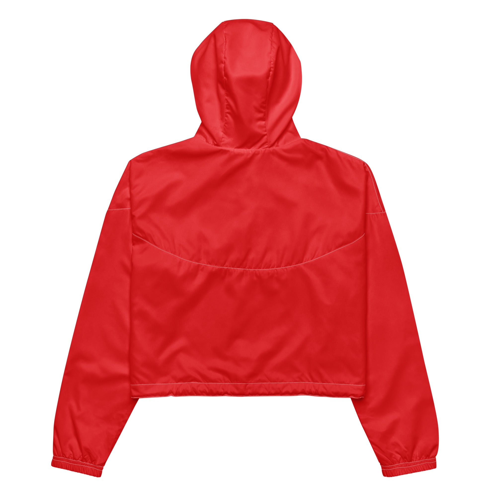 Red Riot Cropped Windbreaker