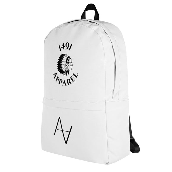 1491 MRV White Unisex Backpack